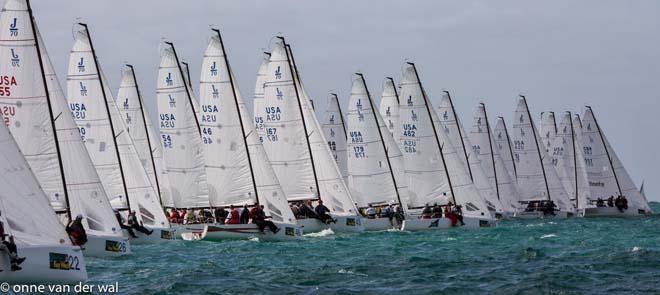 J class action at Quantum Key West 2014 © Onne Vanderwal